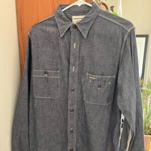 Samurai Jeans Japan SJCBS22 Selvedge Chambray Shirt